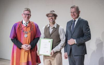 HONORARPROFESSUR DER ANTON BRUCKNER PRIVATUNIVERSITÄT AN NIELS „STORM“ ROBITZKY VERLIEHEN